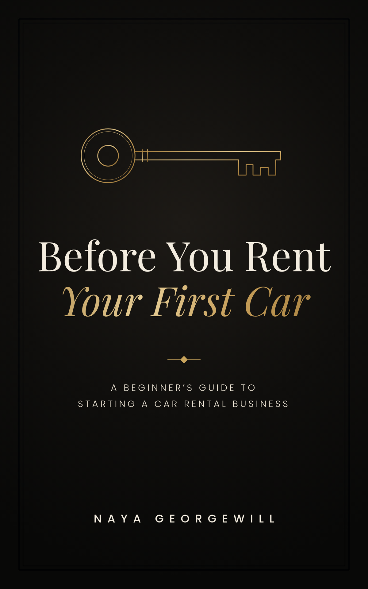 Before You Rent Your First Car cover